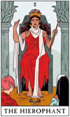 Tarot Card - The Hierophant