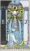 Tarot Card - The High Priestess