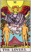 Tarot Card - The Lovers