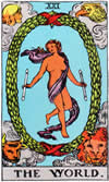 Tarot Card - The World