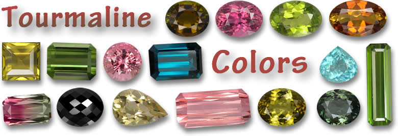 Tourmaline Color Chart