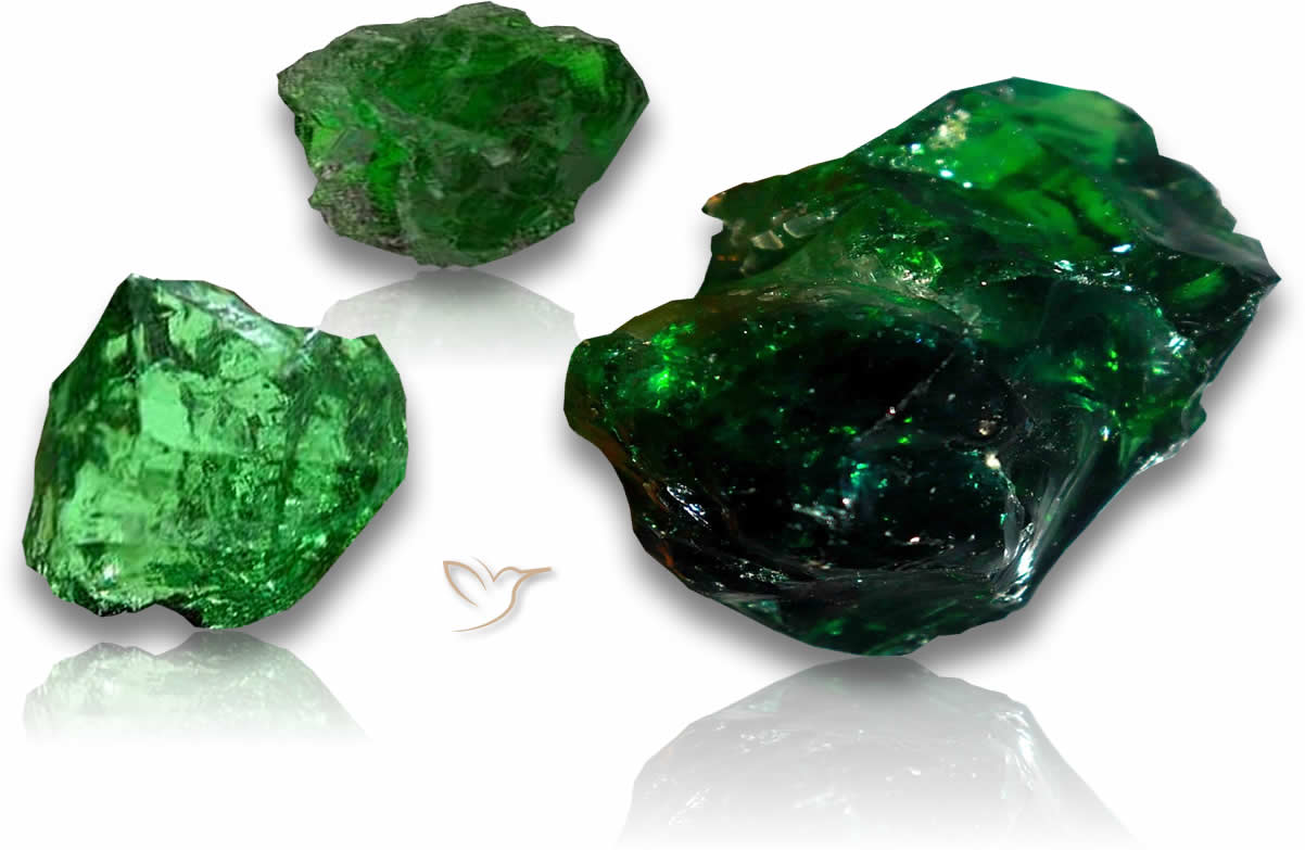 Tsavorite Garnet Rough Stones