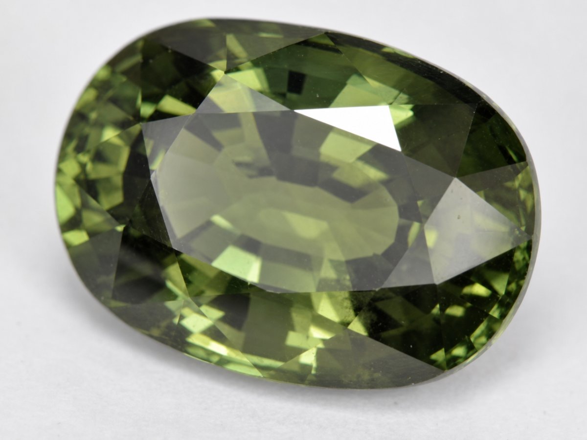 Close-up view of natural Unheated Sapphire gemstones