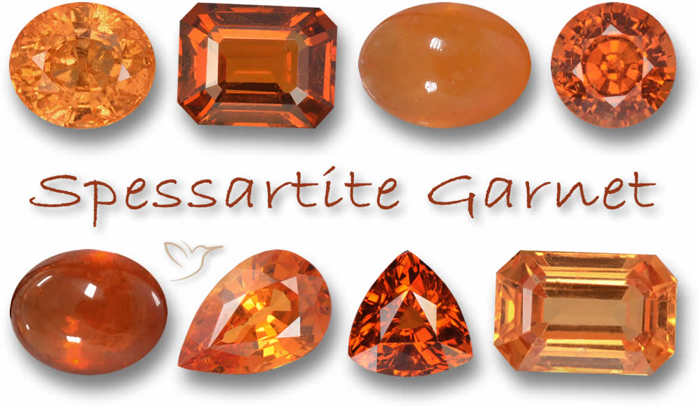 Shop Spessartite Garnet Gemstones