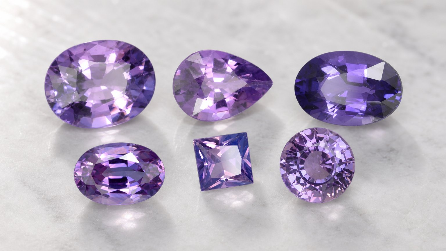 Natural Violet Sapphire gemstones - buying guide