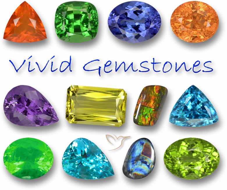 Vivid, Intense, Electric - 14 Eye-catching Colored Gemstones