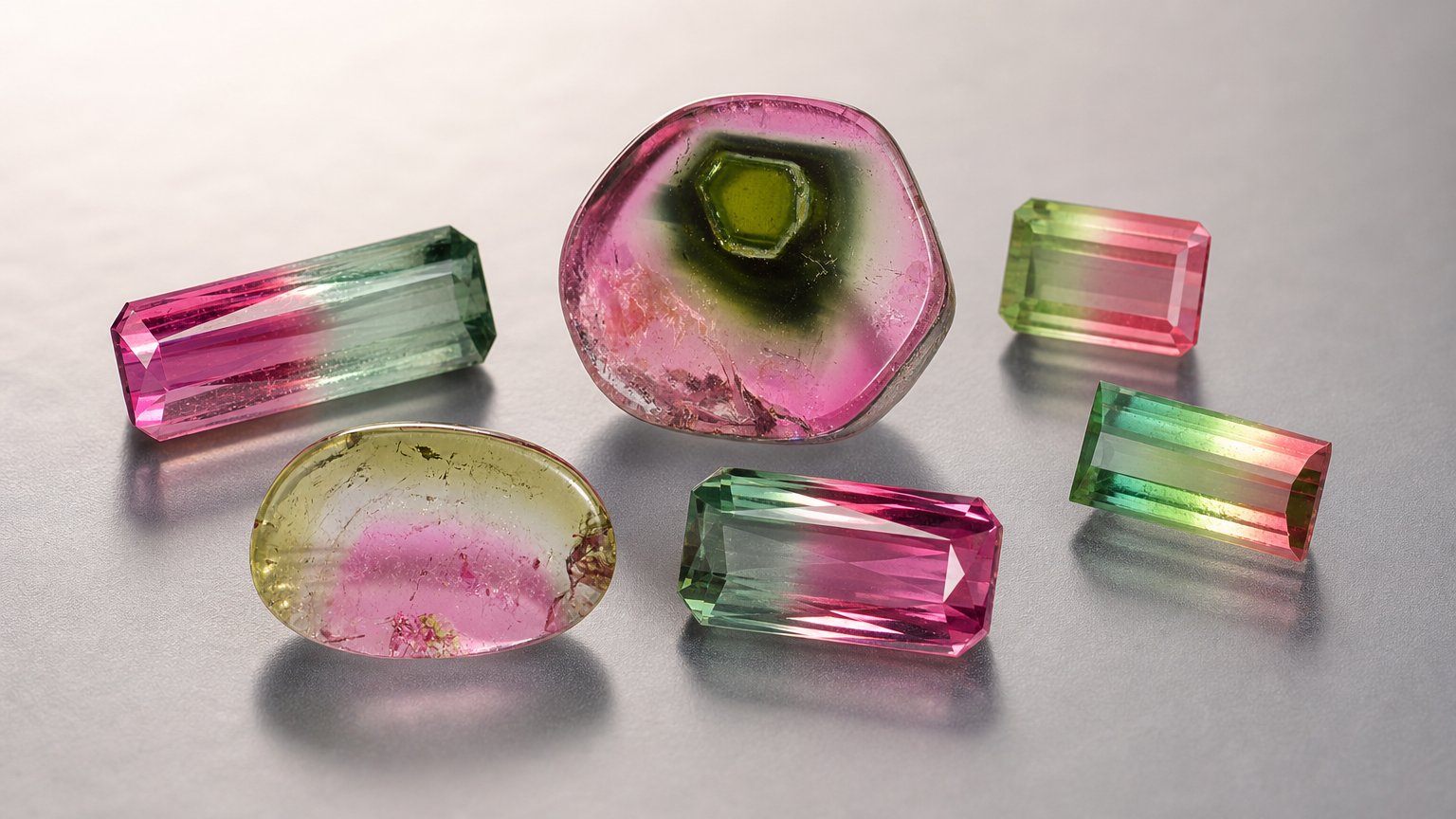 Natural Watermelon Tourmaline gemstones - buying guide