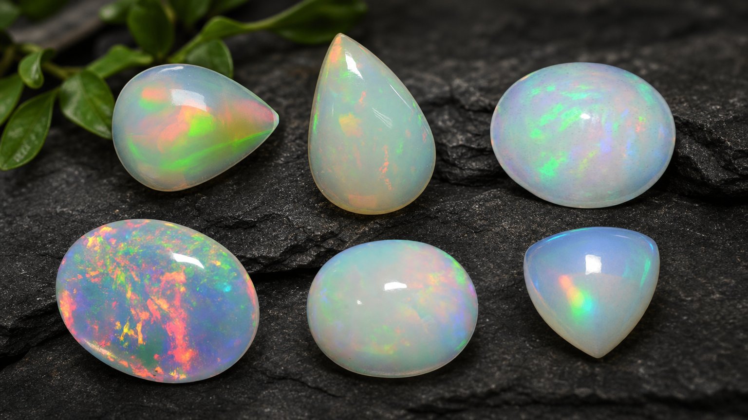 Natural White Opal gemstones - buying guide