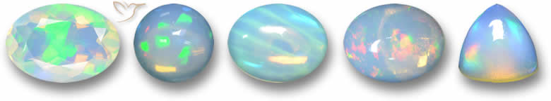 White Opal Color Range