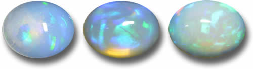 Weißer Opal bei GemSelect