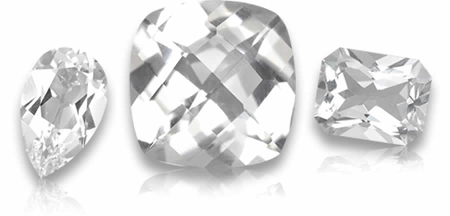 White Topaz - Certified Natural Gemstones from GemSelect