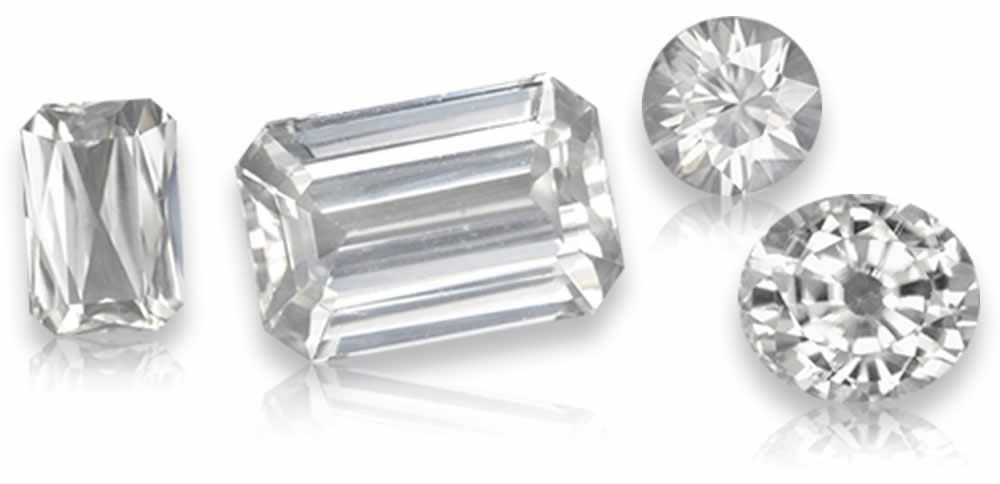Buy White Zircon Gems
