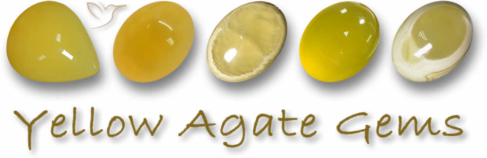 Buy Yellow Agate Gemstones