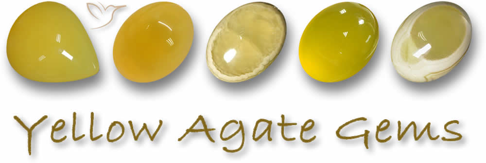 Buy Yellow Agate Gemstones