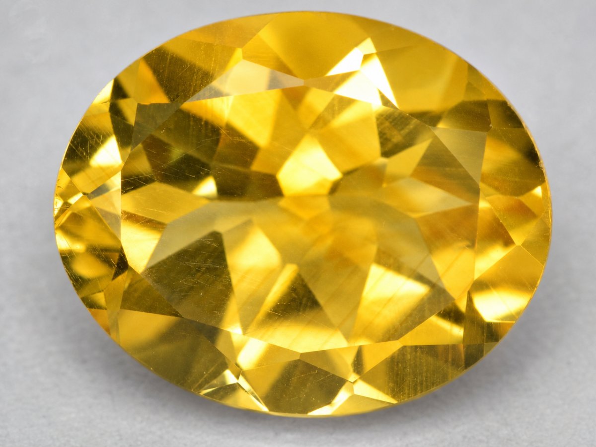 Close-up view of natural Natural gemstone gemstones