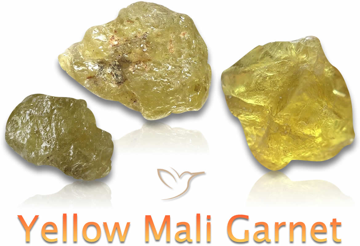 Rough Mali Garnet Stones