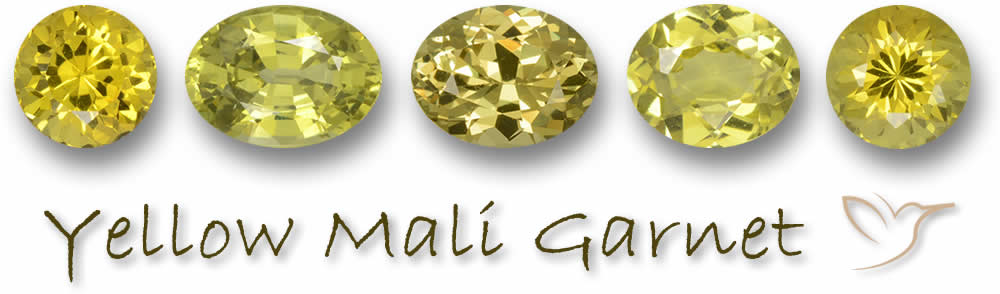 Buy Yellow Mali Garnet Gemstones