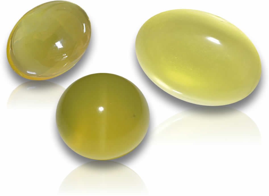 Yellow Quartz Cabochons