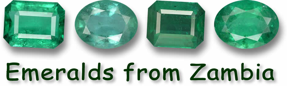 Emeralds from Zambia