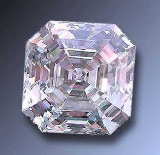 Diamant taille Asscher