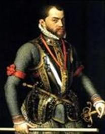 King Philip the 2nd of Spain