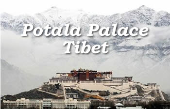 Palais du Potala au Tibet