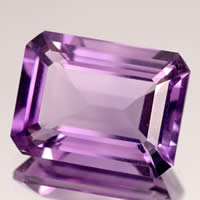 Emerald-Cut Amethyst