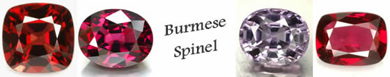 Spinelle naturel rare de Birmanie