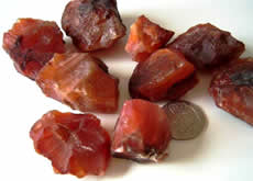 Natural Carnelian Rough