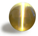 عين القط الطبيعي Chrysoberyl