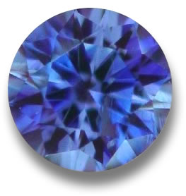 Faceted Benitoite