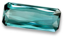 Tourmaline indicolite bleue