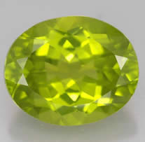 Facettierter Peridot