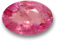 Faceted Pezzottaite