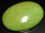 Cabochon di Gaspeite