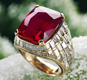 Famous Graff Ruby