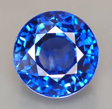 Heated Blue Sapphire