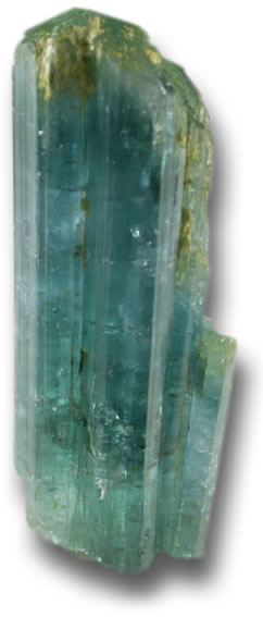 Cristal de tourmaline indicolite
