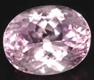 Kunzite rosa naturale