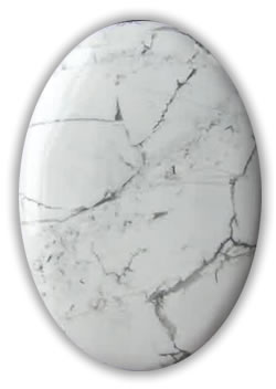 Howlite naturale