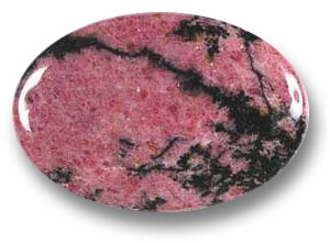 Cabochon di rodonite