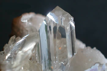 Transparent Selenite Crystal