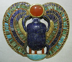 Tutanhkamun Lapis Scarab