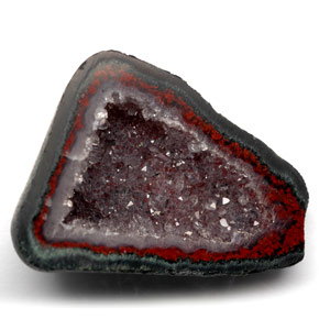 16.82 ct Multicolor Agate Geode Gemstone, Agate Geode Gem in N/A Shape for Sale.