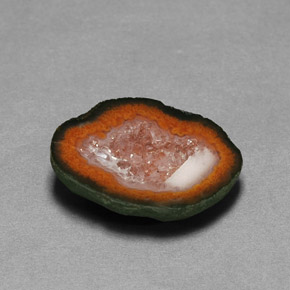 8.24 ct Multicolor Agate Geode Gemstone, Agate Geode Gem in N/A Shape for Sale.