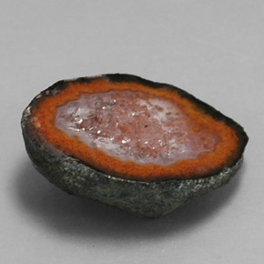 Agate Geode Gemstone in 18.4 x 13.8 mm Size for Sale, Agate Geode Stone in Multicolor Color