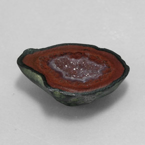 7.69 ct Multicolor Agate Geode Stone, Natural Agate Geode in Fancy Cabochon Shape for Sale