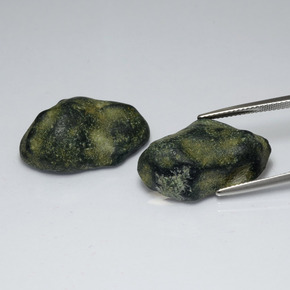 Agate Geode Gemstone in 25.3 x 14.4 mm Size for Sale, Agate Geode Stone in Multicolor Color