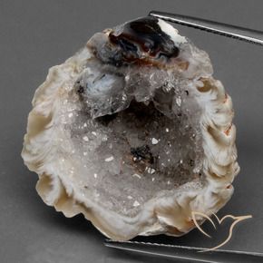 41.53 ct Multicolor Agate Geode Stone, Natural Agate Geode in Fancy Crystal Cluster Shape for Sale