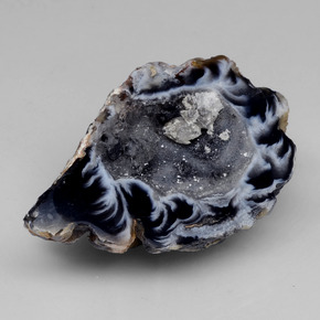 61.00 ct Multicolor Agate Geode Gemstone, Agate Geode Gem in Fancy Crystal Cluster Shape for Sale.